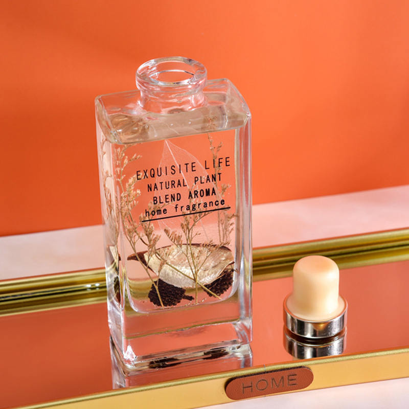 Décoration de fleurs sèches sans feu, diffuseur de roseaux d'aromathérapie