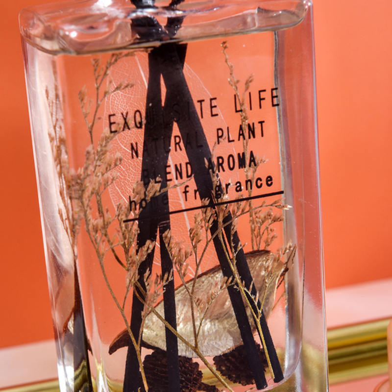 Décoration de fleurs sèches sans feu, diffuseur de roseaux d'aromathérapie