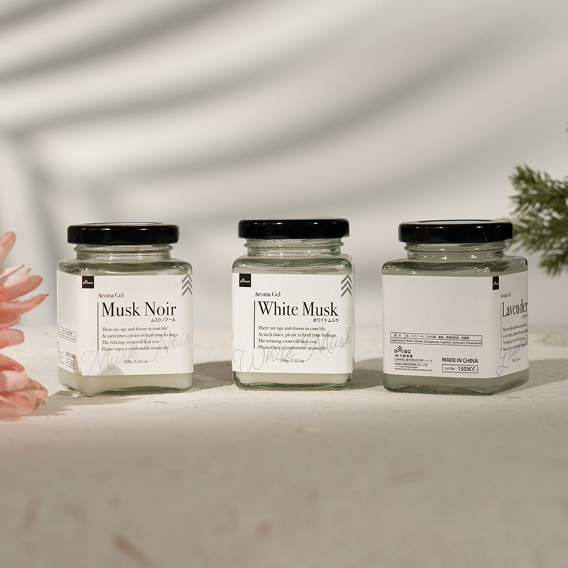 Éliminateur d'air solide magique au musc blanc, 125 g