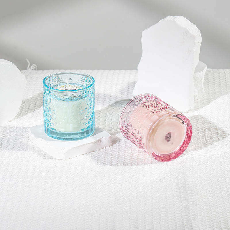 Bougie parfumée en bouteille de verre gracieuse pour la fête des mères - producteur de bougies en cire de soja écologique
