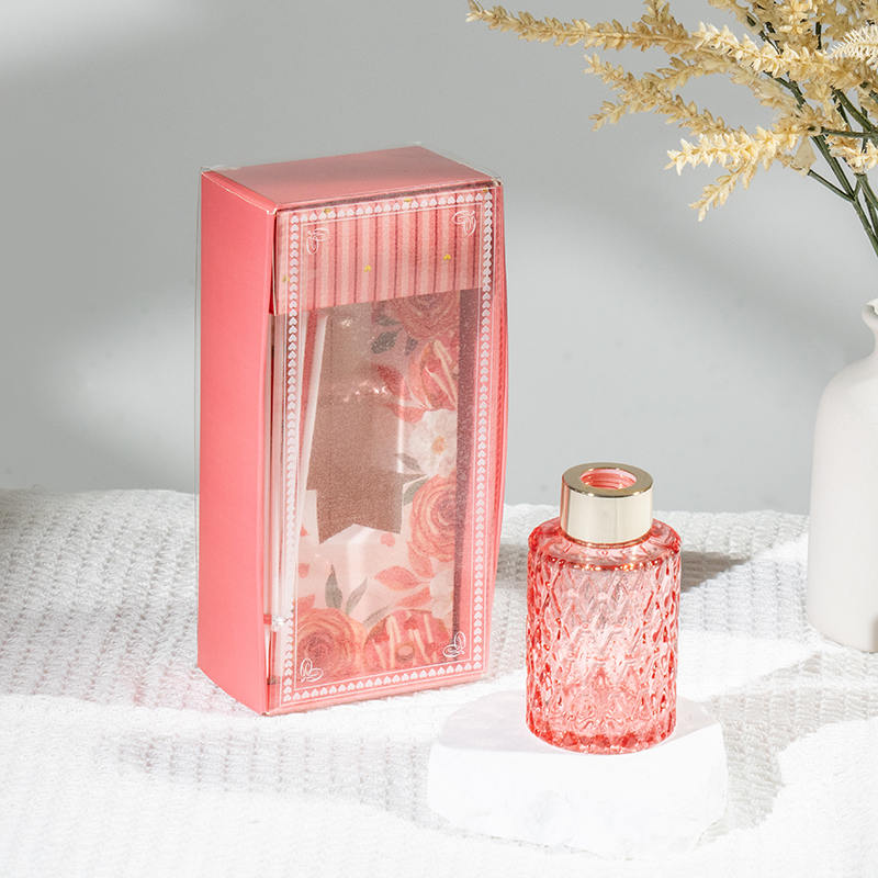 Diffuseur de roseaux à bouteille ronde Valantine - Fabricant de diffuseur d'arômes pour la maison