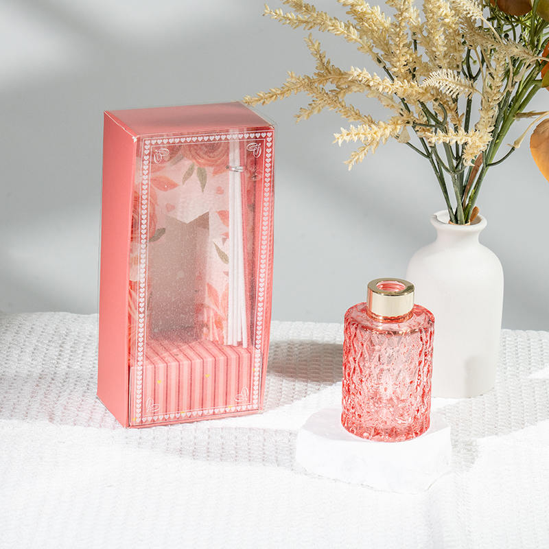 Diffuseur de roseaux à bouteille ronde Valantine - Fabricant de diffuseur d'arômes pour la maison