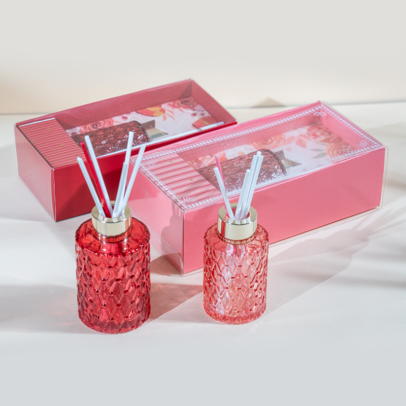 Diffuseur de roseaux à bouteille ronde Valantine - Fabricant de diffuseur d'arômes pour la maison