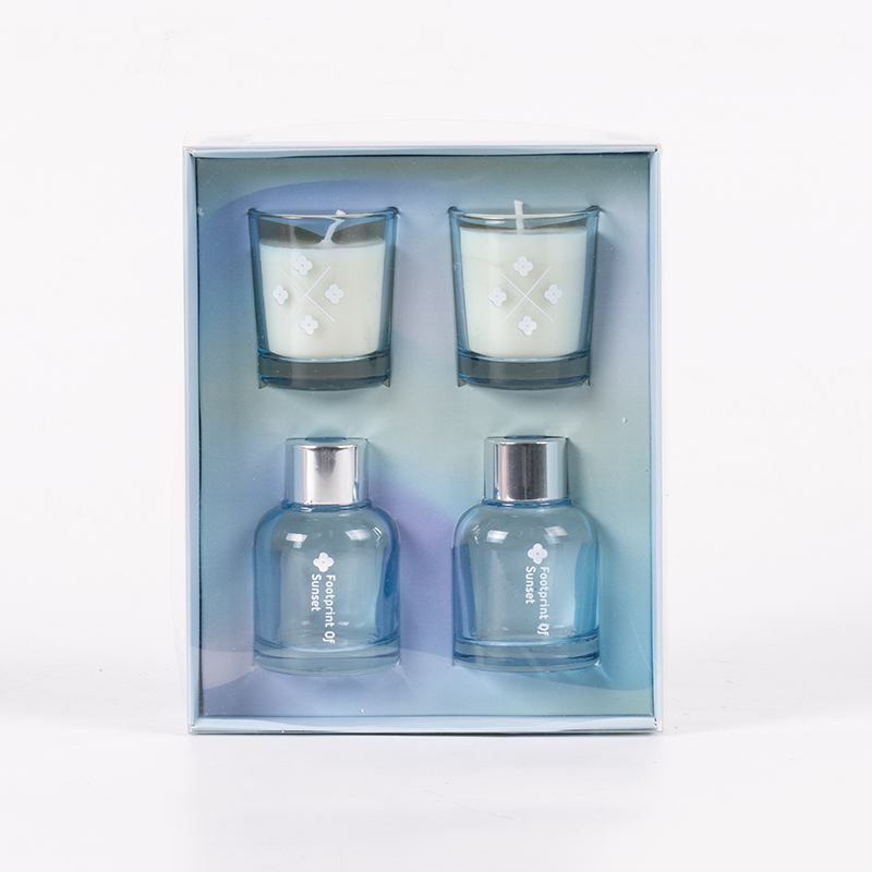 Petit coffret d'arômes rond - Fabricant de coffrets de parfums d'ambiance