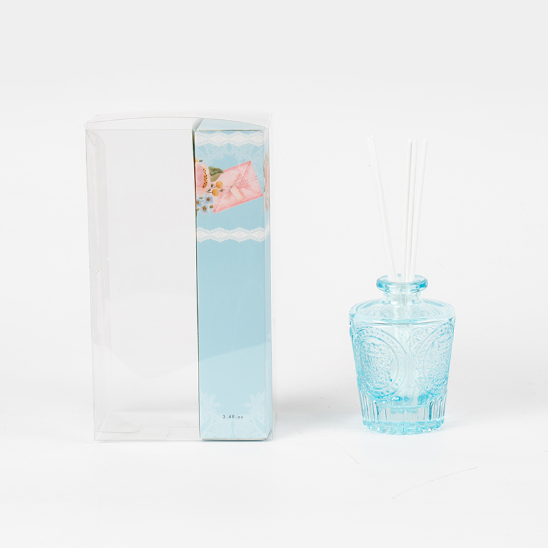 Diffuseur de roseaux en bouteille en verre élégant pour la fête des mères - vendeur de parfum d'intérieur