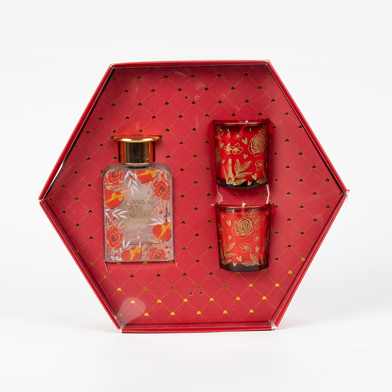 Ensemble de 3 parfums d'intérieur écologiques, arôme premium Valentine, ogranic