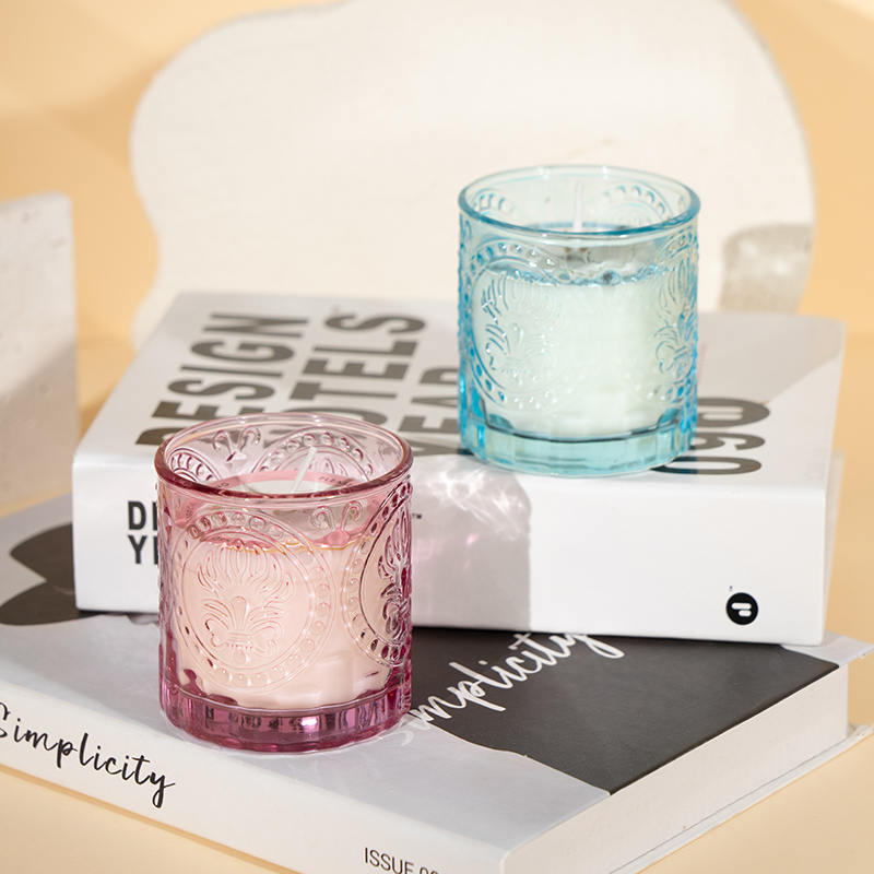 Bougie parfumée en bouteille de verre gracieuse pour la fête des mères - producteur de bougies en cire de soja écologique