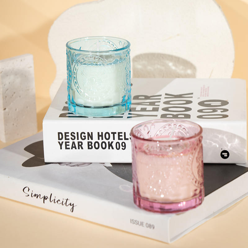 Bougie parfumée en bouteille de verre gracieuse pour la fête des mères - producteur de bougies en cire de soja écologique