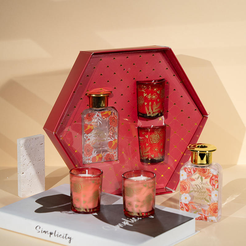 Ensemble de 3 parfums d'intérieur écologiques, arôme premium Valentine, ogranic